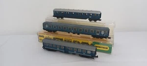 Spur N TOP 3x Roco Trix Minitrix 51- 3080 DB Express 1. Wagen blau - Bild 1 von 3