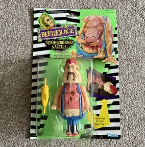Beetlejuice NeighborHood Nasties Hungry Hog Rare Kenner 1989 Action Figure New - Picture 1 of 3