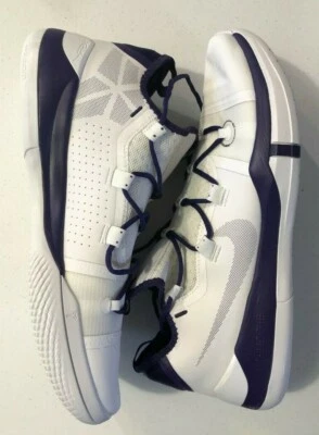 Nike Kobe AD Exodus TB Promo Blanco Púrpura Talla 17.5 Zapatos de Baloncesto AT3874 Foto 1 de 4