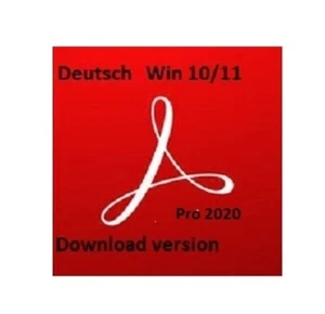 Adobe Acrobat 2020 Pro für Windows 1PC E-Mail Versand - Bild 1 von 1