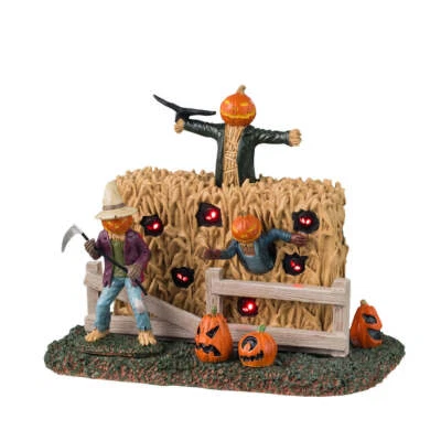 Lemax Spooky Town Table Accent - Spooky Scarecrows