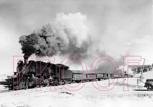Midland Terminal Railway (MTRY) Engines 65, 66 & 64 at Edlowe in 1949 - 8x10 - Picture 1 of 1