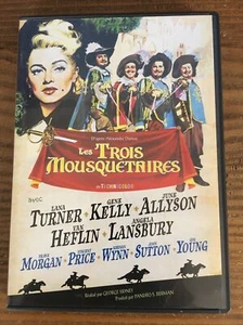 LES TROIS MOUSQUETAIRES … GENE KELLY, LANA TURNER, VINCENT PRICE … DVD - Imagen 1 de 3
