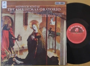 SAX 2584 S/C Heinrich Schutz - Christmas Oratorio Jelden Mathis Thamm LP NM - Foto 1 di 1