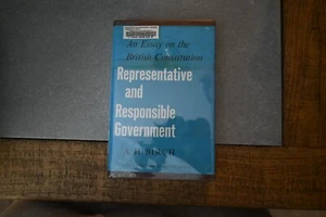 Representative And Responsible Government (A. H. Birch - 1964) - Picture 1 of 3