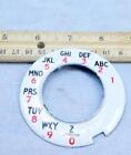 VINTAGE AE Automatic Electric Telephone Porcelain Dial Plate Operator A-Z w/ Tab