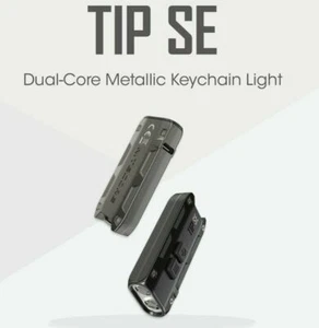 Nitecore TIP SE 2x Osram P8 Type-C Charge Keychain Metallic Torches Pocket - Picture 1 of 12