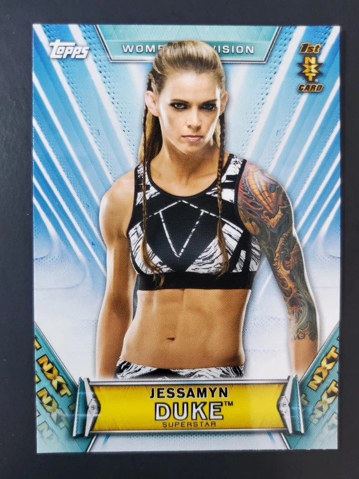 2019 Topps WWE Women's Division 1st NXT #38 JESSAMYN DUKE - Image 1 of 2