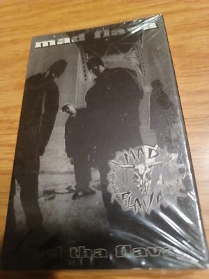 Feel Tha Flava [Single] by Mad Flava Sealed New Cassette, Dec-1993 Q1 - Image 1 of 4