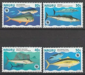 NAURU 1997 WWF SG 458/461 MNH - Foto 1 di 1