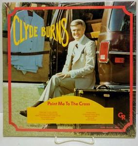 Clyde Burns Point Me To The Cross Guide Records 12180 SEALED LP - Imagen 1 de 2
