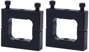 2-NEW RACING CLAMP BRACKETS,2" SQUARE TUBE,ALUMINUM - Bild 1 von 1