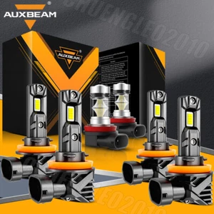 For Nissan Rogue 2014-2024 AUXBEAM Canbus LED Headlight High Low Fog Light White - Bild 1 von 19