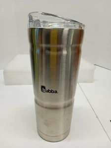 BUBBA Envy S Stainless Steel Silver Colored 24oz Travel Tumbler Coffee Cup Mug - Picture 1 of 5