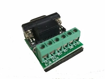 RS422 RS485 Serial DB9 to Terminal Block Adapter - Image 1 of 3
