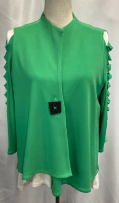 Blusa Mujer IC Collections Verde Estilo 1083J Talla M Foto 1 de 4