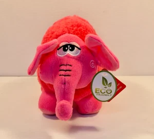 Elka Mammoth Pink Plush 24cm Cuddly Soft Toy w/ Tags - Bild 1 von 8
