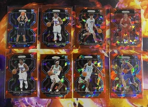 2021-22 Panini Prizm 57 Card Red Cracked Ice Prizm Lot - Jalen Suggs, Wilt, Zion - Picture 1 of 6