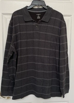 Camiseta Van Heusen Gris Manga Larga Hombre XXL Foto 1 de 3