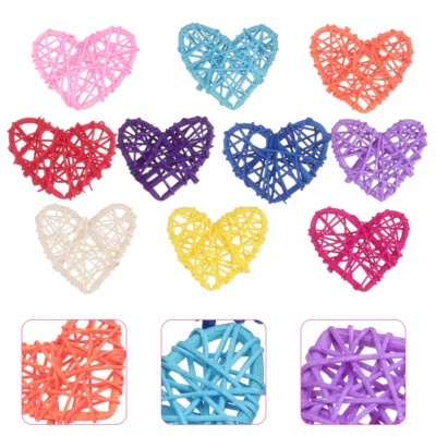  10 Pcs Wedding Decorations Decorative Rattan Balls Ornaments Simulation - Image 1 of 4