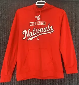Felpa con cappuccio WASHINGTON NATIONALS, rossa, grande - Foto 1 di 3