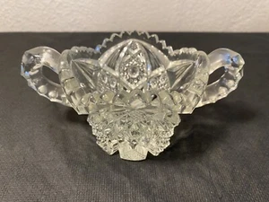 EAPG Imperial Pressglas Nu-Cut Nucut #526 offene Zuckerdose - Bild 1 von 8