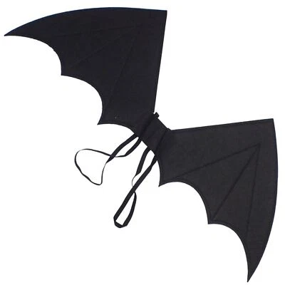 TOPKIDS ACCESSORIES Unisex Fledermausflügel für Halloween Kostüm, Fledermaus Teufelsflügel