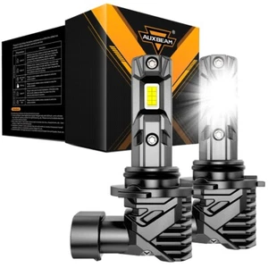 AUXBEAM Q15 9006 HB4 LED Faros Bombillas 60W 18000LM Kit Super Brillante Inalámbrico - Imagen 1 de 9