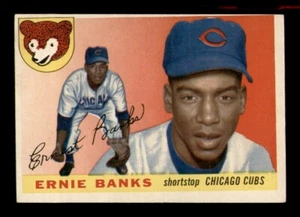 1955 Topps Set Break # 28 Ernie Banks EX *OBGcards* - Picture 1 of 2