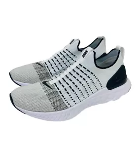 Nike Men's React Phantom Run Flyknit 2 Oreo CJ0277-100 Running Shoes Sz 11.5 - Picture 1 of 9