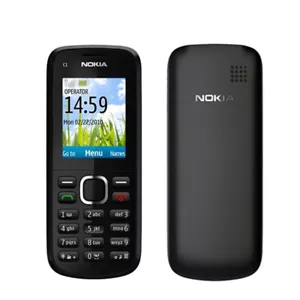 Original Unlocked Nokia C1-02 1020mAh GSM 900 /1800 Bluetooth FM radio CellPhone - Picture 1 of 9