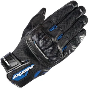 Mesh Motorcycle Gloves Vented Ixon Rise Air Breathable Blue Summer CE - Picture 1 of 3