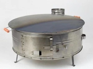 2in1 Holzfeuer Fladenbäcker Odunlu Gözleme Kady Yufka Sac Kavurma Ø60cm Ø75cm - Bild 1 von 4