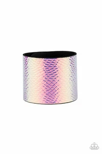 Paparazzi ~ Cosmic Zoo Bracelet Multi 🔥 IRIDESCENT URBAN SNAP BRACELET - Picture 1 of 2