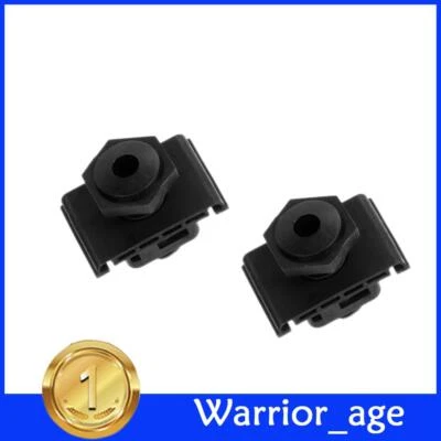 2x Fits 2008-2020 Dodge Grand Caravan Chrysler Town & Country Hood Bumper Buffer Foto 1 de 4