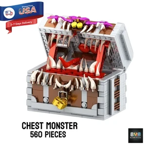 NEU CBOX Truhe Monster JD027 - 560 Teile - Bausteine Set - Bild 1 von 4