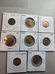 Wheat Penny Lot 1911-1954 - Picture 1 of 1