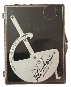 STYLUS GAUGE ~ WEATHERS BARRINGTON, N.J. ~ VINTAGE - Bild 1 von 6