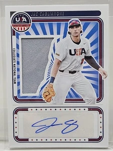 Jac Caglianone 2024 Panini Stars & Stripes Patch Auto 79/199 Royals - Picture 1 of 3