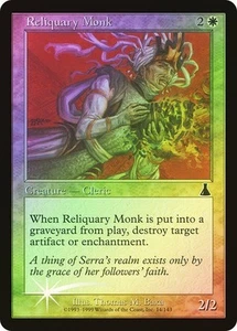 Reliquary Monk - Foil - Urza's Destiny - Magic the Gathering MTG - Picture 1 of 1