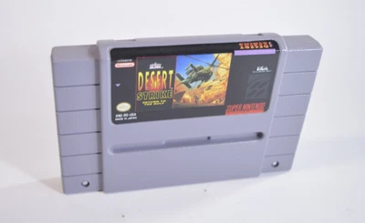 Desert Strike Super Nintendo SNES NTSC original USA Vidéo Game - Photo 1/4