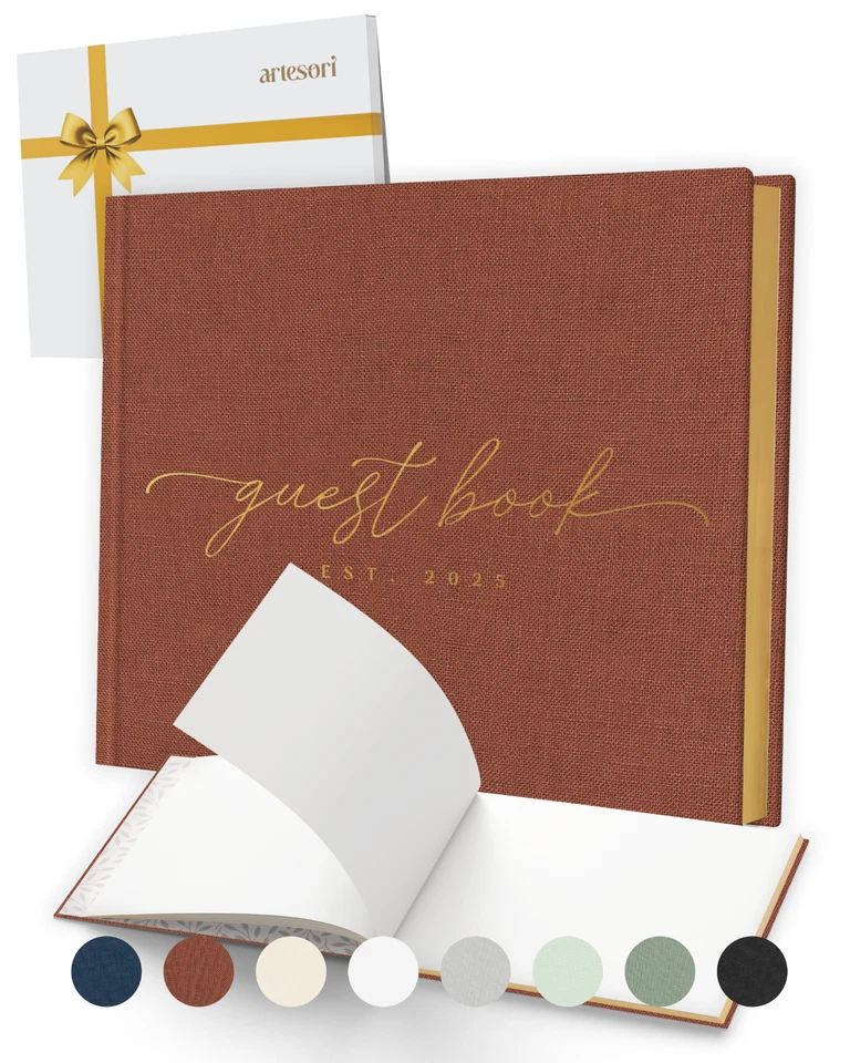 Libro de invitados de boda Polaroid 2025 personalizado para boda, cumpleaños, ducha nupcial Foto 1 de 1