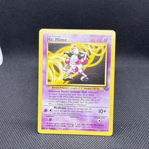 Mr. Mime 22/64 1999 Jungle Pokemon Card Vintage WOTC Rare - Picture 1 of 2