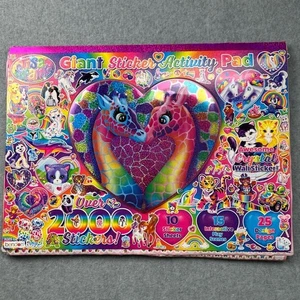 Lisa Frank Giant Sticker Activity Pad 19"x14" - Picture 1 of 11