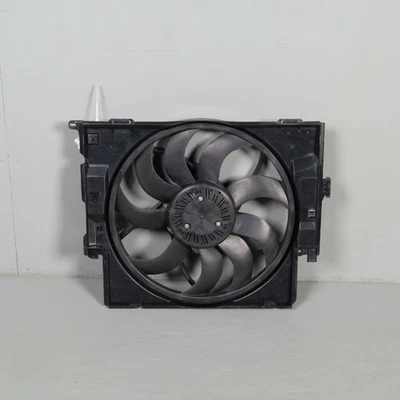BMW 328i 335i 428i 435i Radiator Cooling Fan With Shroud 17428641964 OEM Used - Image 1 of 4