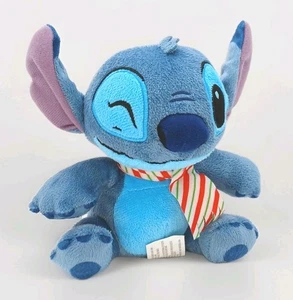 Disney Just Play Lilo & Stitch Christmas Scarf Holiday 6" Plush Stuffed Animal - Picture 1 of 6
