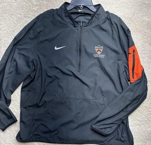 Team Issued Princeton Tigers Cross Country Nike Windbreaker 1/4 Zip Herren 2XL - Bild 1 von 5