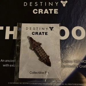Destiny 2 MOON Cryptoglyph spilla da collezione cassa bottino esclusiva Bungie 2021 rara - Foto 1 di 3
