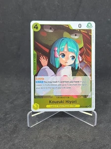 Kouzuki Hiyori OP13-104 Rare ONE PIECE Card Carrying On His Will - Bild 1 von 2