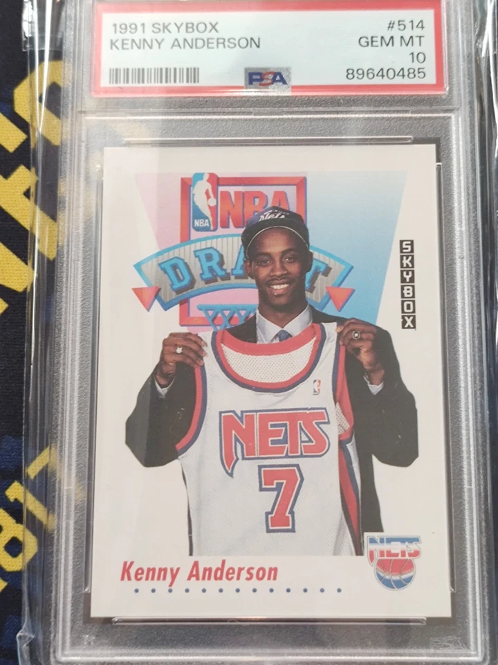 Kenny Anderson PSA 10 GEM MINT 1991 Skybox NBA DRAFT #514 - Image 1 of 1